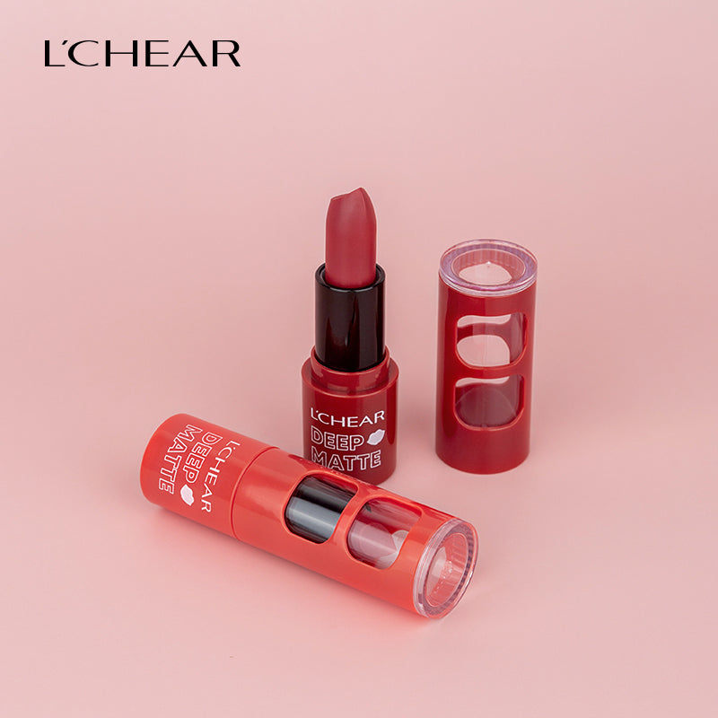 L'CHEAR DEEP MATTE LIPSTICK (6 SHADES)