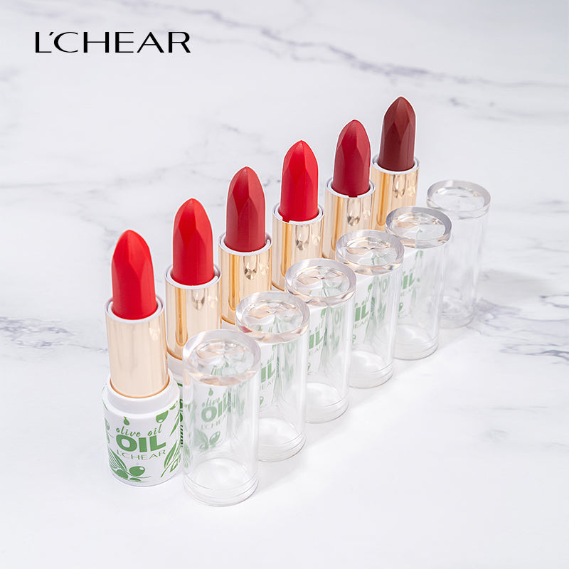 L'CHEAR OLIVE OIL MATTE LIPSTICK (6 SHADES)