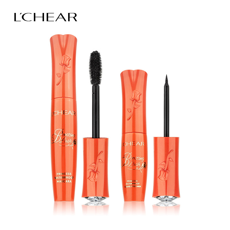 L'CHEAR BOOSTING LASH PRINCESS WATERPROOF MASCARA & LIQUID LINER