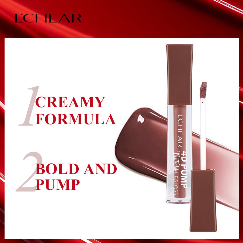 L'CHEAR 4DPUMP MATTEINK LIPGLOSS (12 SHADES)
