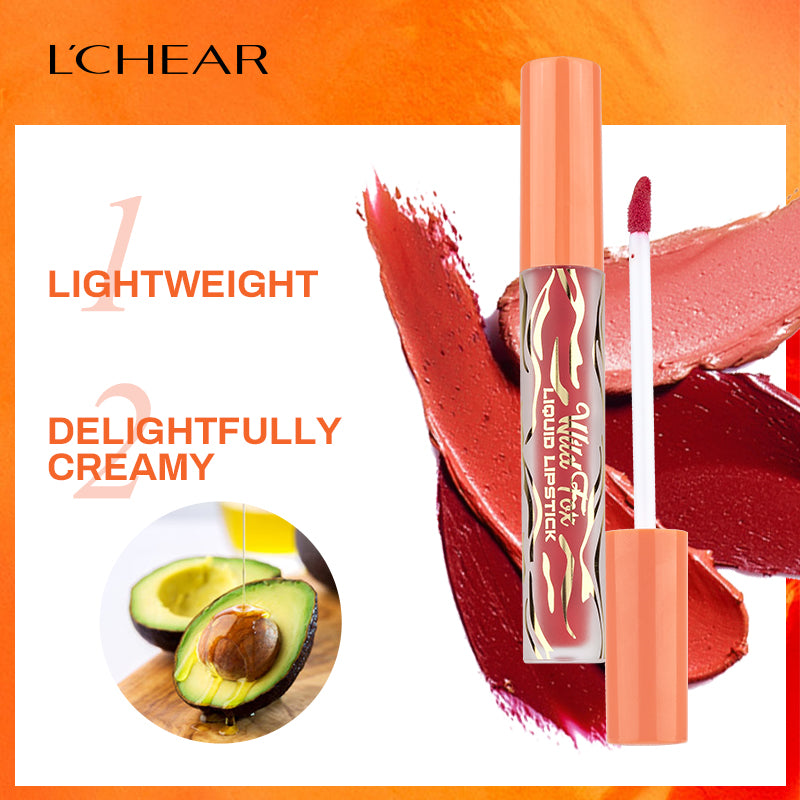 L'CHEAR WILD FOX MATTE LIPGLOSS (6 SHADES)