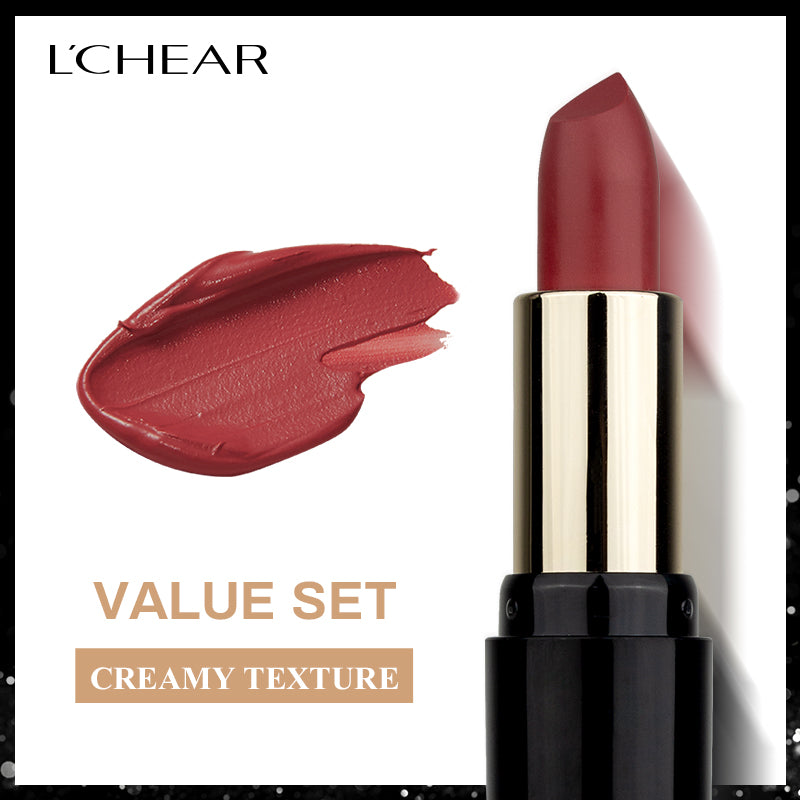 L'CHEAR METALLIC GLAM MATTE LIPSTICK (4 SHADES)