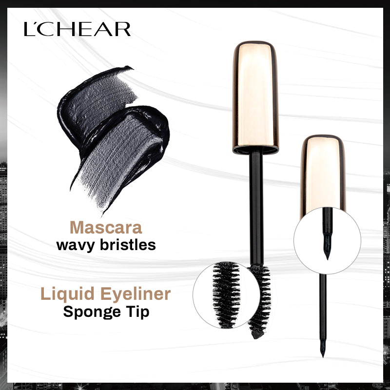 L'CHEAR BIG EYES WATERPROOF MASCARA AND EYELINER