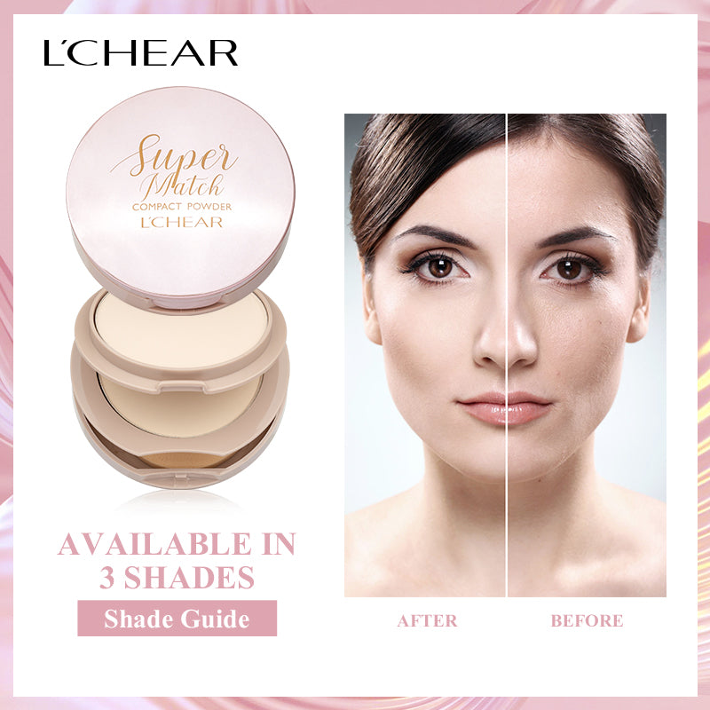 L'CHEAR SUPER MATCH COMPACT POWDER OIL CONTROL