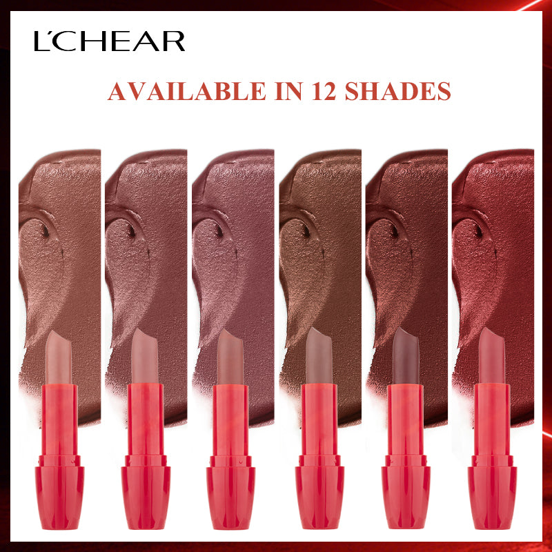 L'CHEAR SILKY COLOR CREAMY LIPSTICK (12 SHADES)
