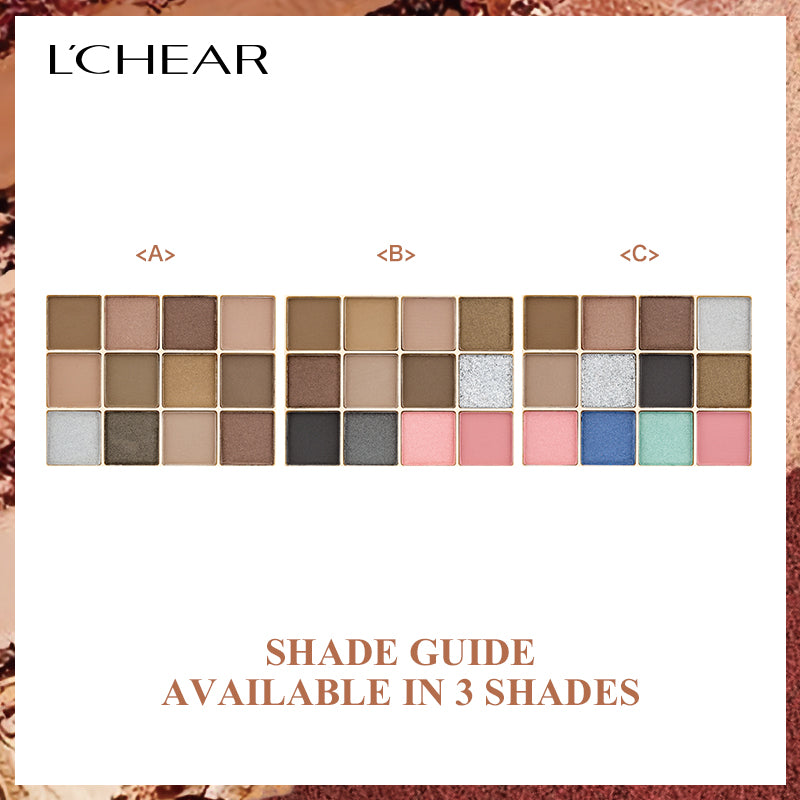 L'CHEAR WONDERFUL 12 COLORS EYESHADOW PALETTE
