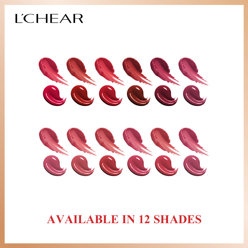 L'CHEAR METAL ROCK 2IN1 LIPSTICK AND LIPGLOSS (12 SHADES)