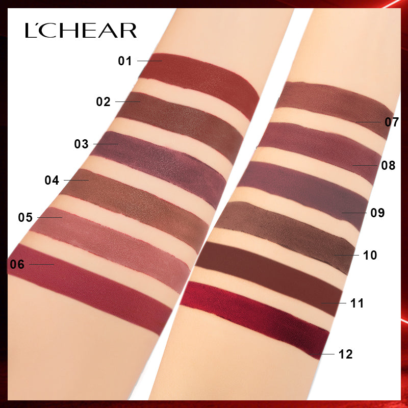 L'CHEAR SILKY COLOR CREAMY LIPSTICK (12 SHADES)