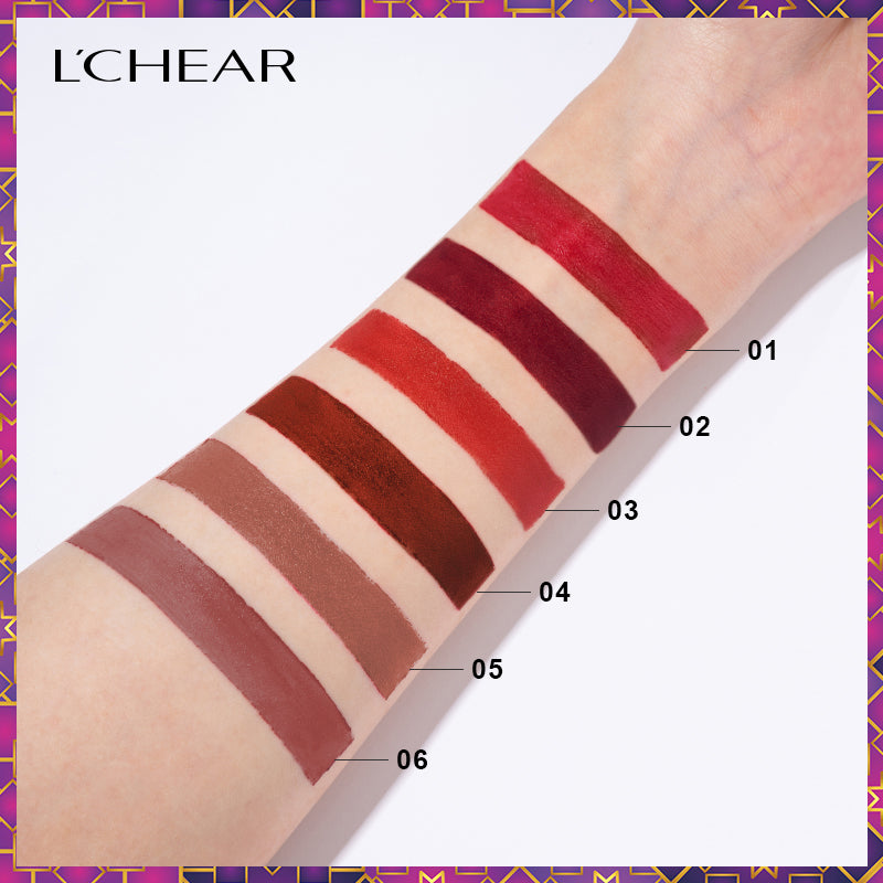 L'CHEAR WATERPROOF COLOR STAY LIPSTICK (6 SHADES)