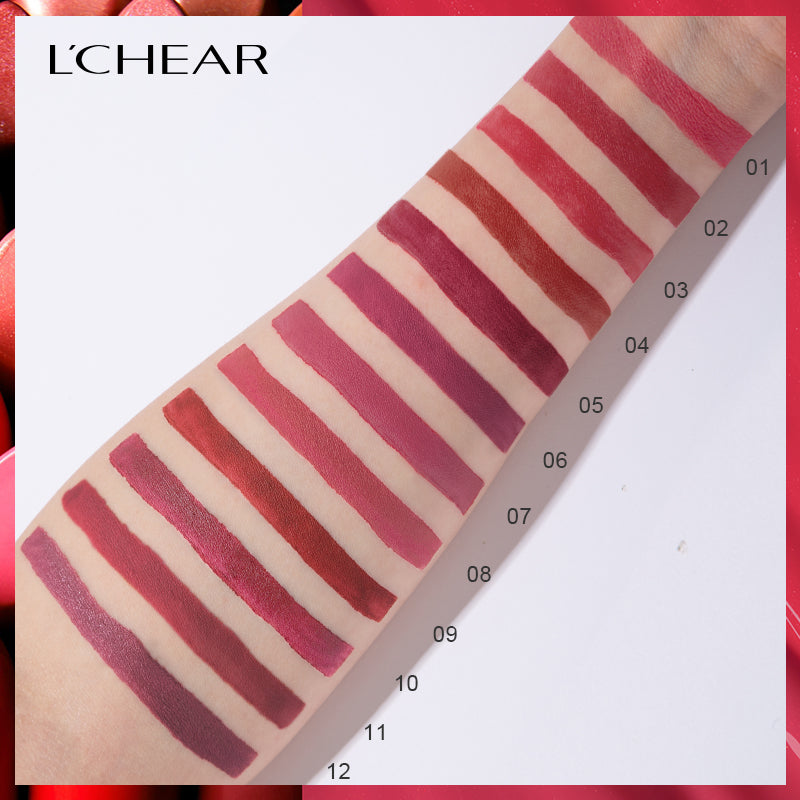 L'CHEAR DREAM CASTLE 2IN1 LIPSTICK AND LIPGLOSS (12 SHADES)
