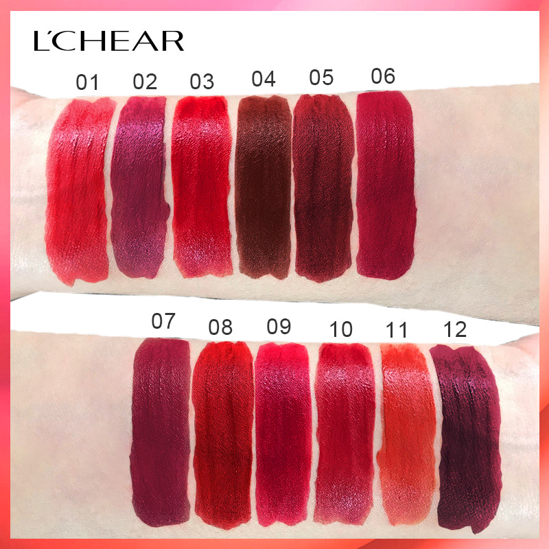 L'CHEAR STAY AND PLAY 2IN1 LIPSTICK AND LIPGLOSS (12 SHADES)